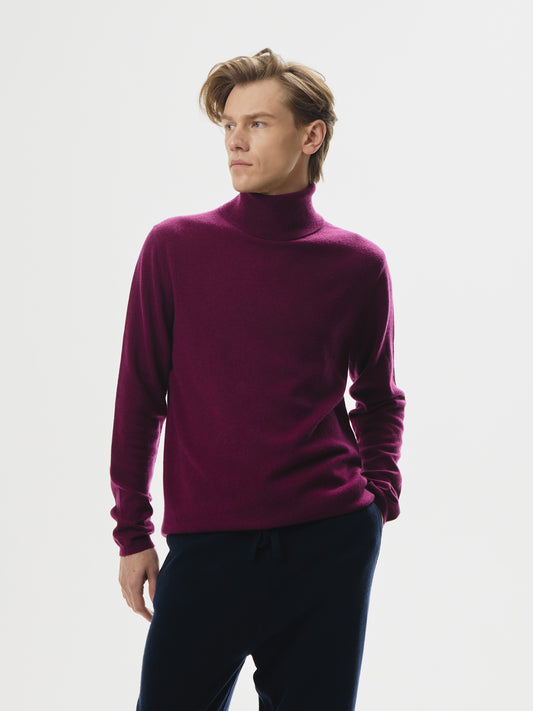 PureForm Roll-Neck – purple