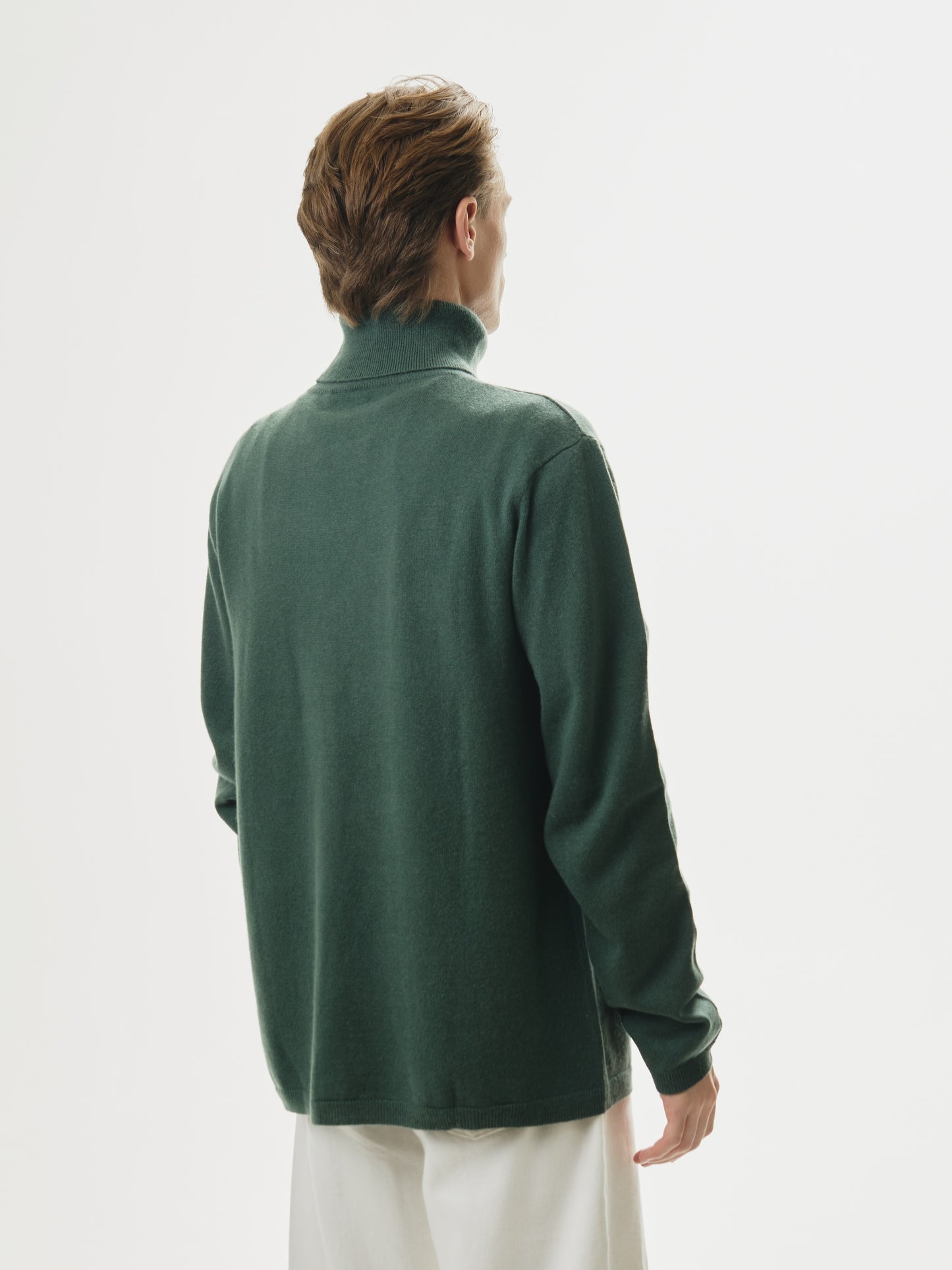 PureForm Roll-Neck – middle green