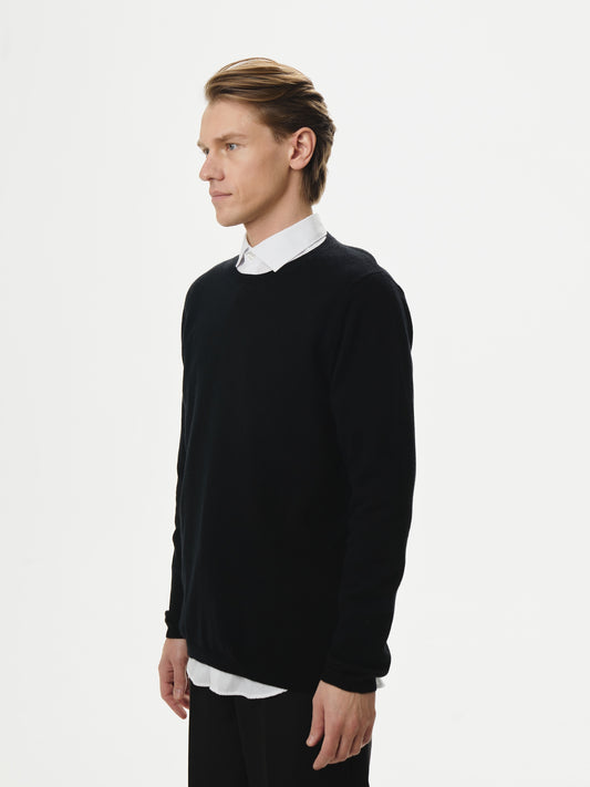 PureForm Roundneck – black